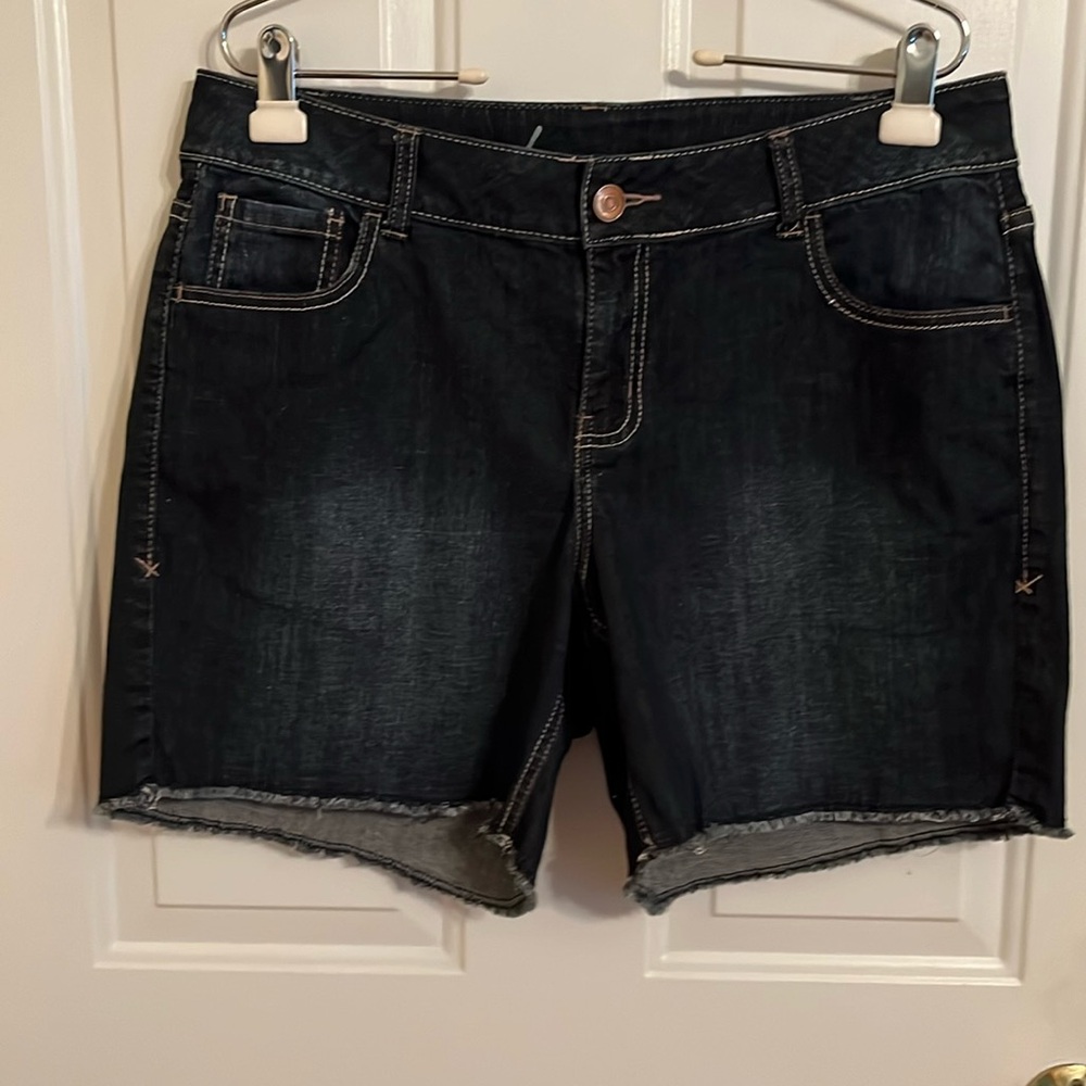Jean shorts, size 14.  Lane Bryant, like new!